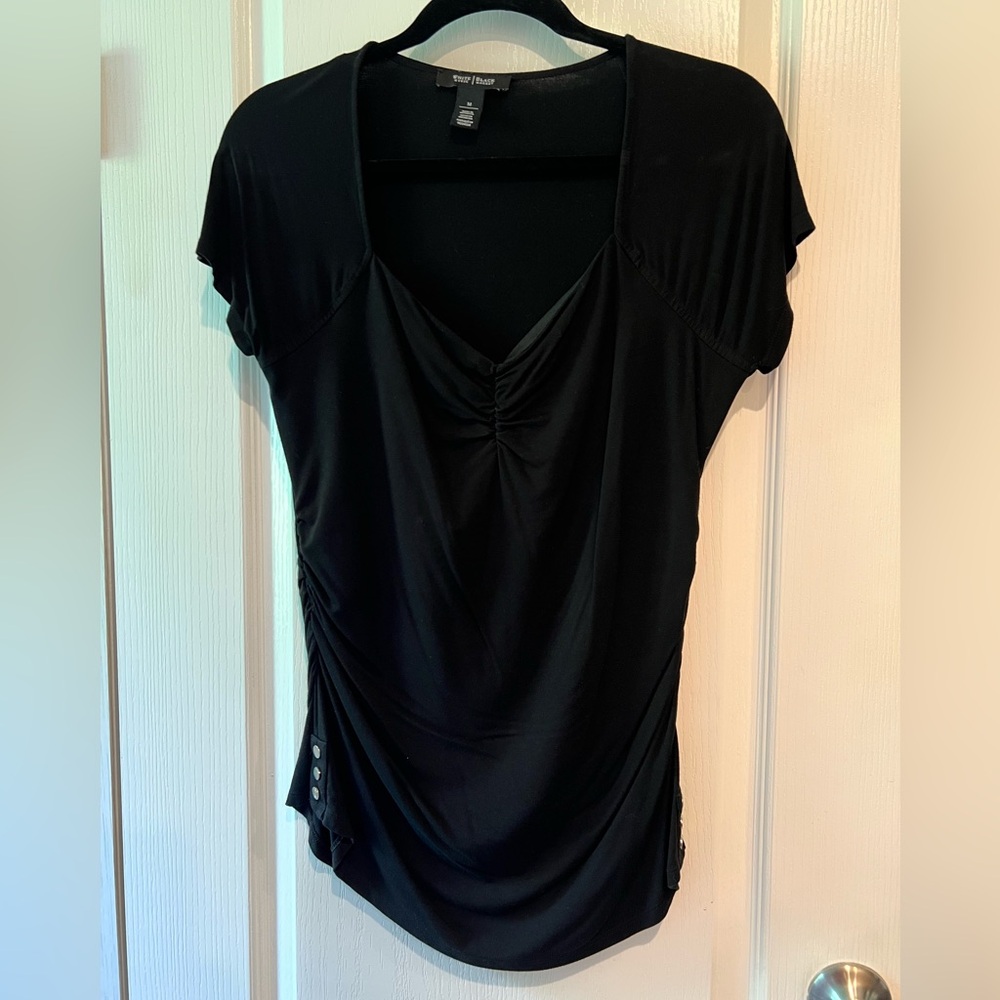 Elegant Black Women's Top